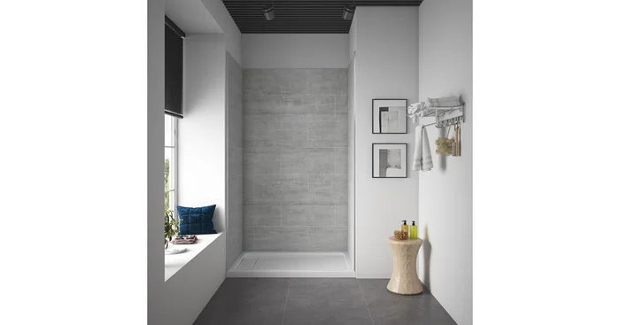 Ove Decors Misty 47-11/16″ X 32″ X 80″ Six Panel Alcove Shower Wall Kit