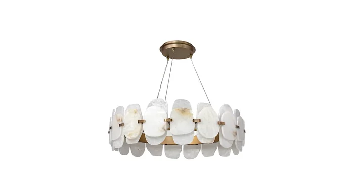 Palecek Charlize 43″ Wide Ring Chandelier