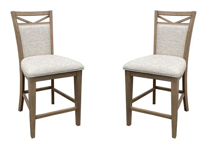 Parker House – Americana Modern Dining Upholstered Counter Chair (Set of 2) – DAME#2226-2