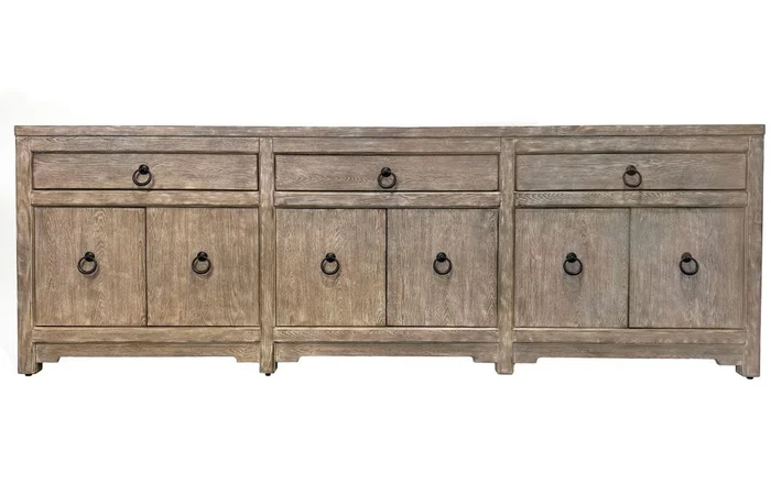 Parker House – Edinburg – Driftwood 90in Console – EDI#90-DTWD