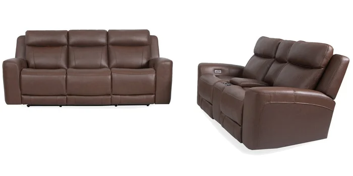 Parker Living – Calgary – Autumn Umber Power Reclining Sofa and Loveseat – MCGR-32PH-ATUB