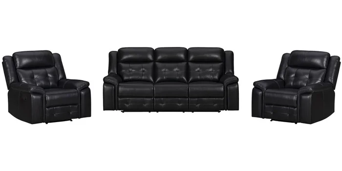 Parker Living – Clayton – Phantom Sofa and 2 Recliners – MCLA-311-PHNT