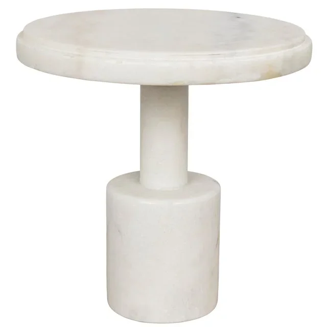 Plato Cake Tray, White Stone