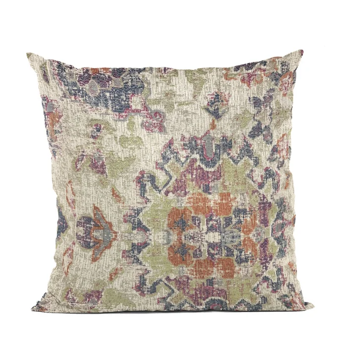 Plutus Brands Multi-Color Mayan Damask Luxury Throw Pillow