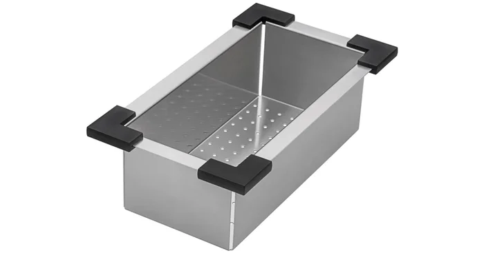 Ruvati Accessories Stainless Steel 9″ x 17-1/2″ Colander