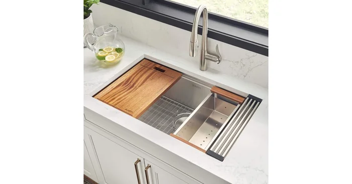 Ruvati Roma 30″ Undermount Single Basin Stainless Steel Kitchen Sink