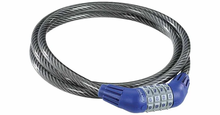 Schlage 5 Foot x 3/8 Inch Resettable Combination Cable Lock