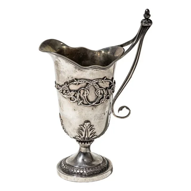 Silver Milk Jug, Leipzig, Germany, 1800s