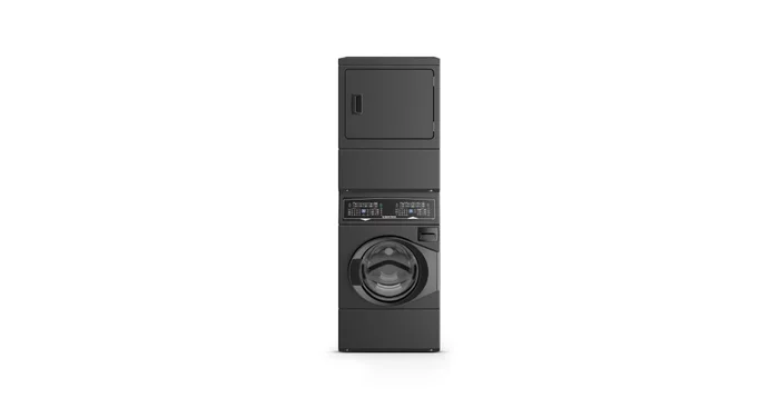 Speed Queen SF7 27 Inch Wide Laundry Center with 3.5 Cu. Ft. Washer and 7 Cu. Ft. Gas Dryer with Steam Refresh