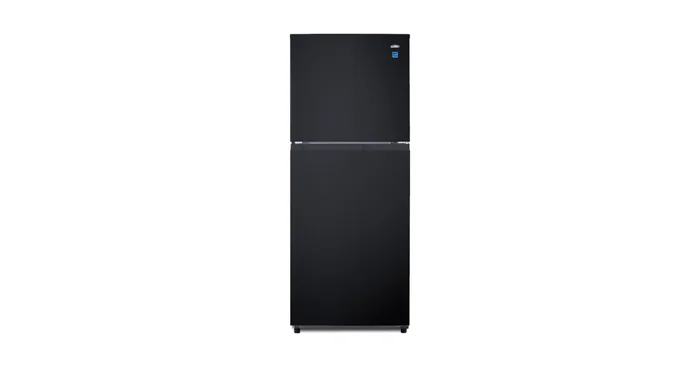 Summit 24 Inch Wide 10.1 Cu. Ft. Energy Star Certified Top Freezer Refrigerator with Adjustable Touch Thermostat