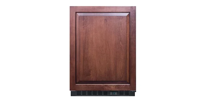 Summit 24 Inch Wide 4.88 Cu. Ft. Panel Ready Compact Freezerless Refrigerator with Keyed Lock