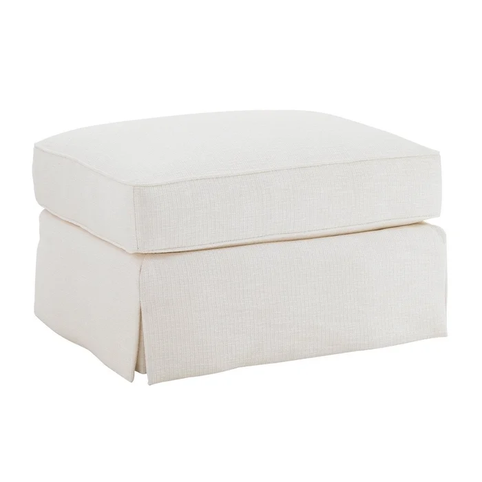 Tommy Bahama Home Ivory Key Crystal Caves Ottoman