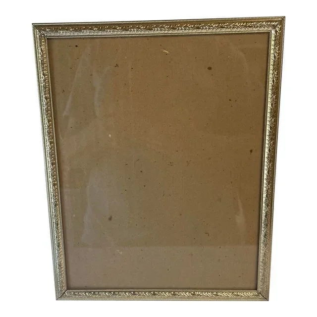 Vintage Brass Picture Frame