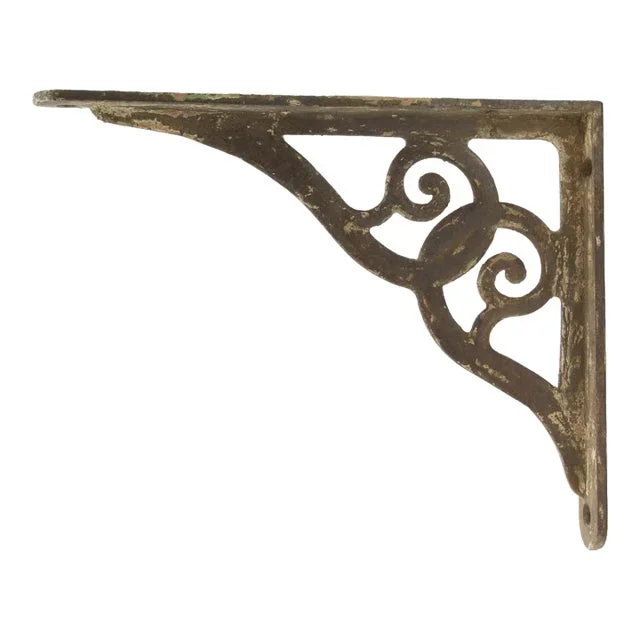 Vintage Cast Iron Traditional Shelf Bracket