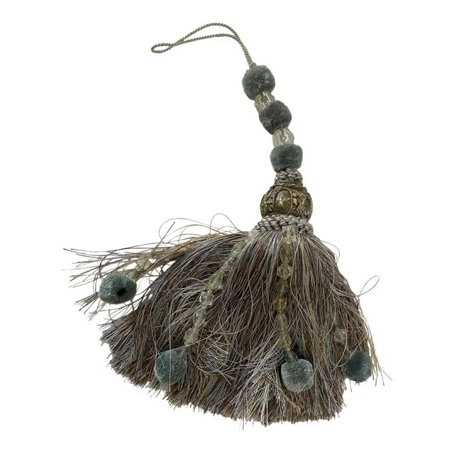 Vintage Silk Tassel With Beads