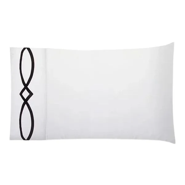 Zoe Cotton King Pillowcase, White