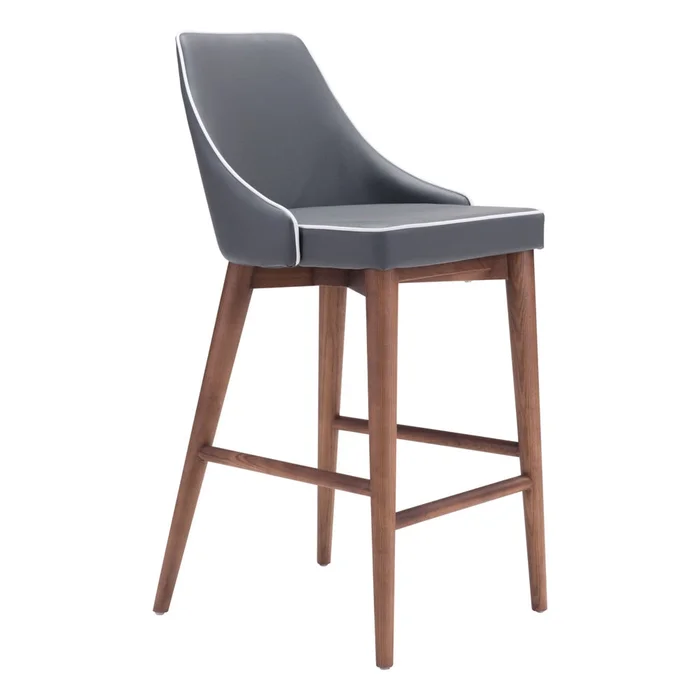 Zuo Modern – Moor Counter Stool Dark Gray – 100280